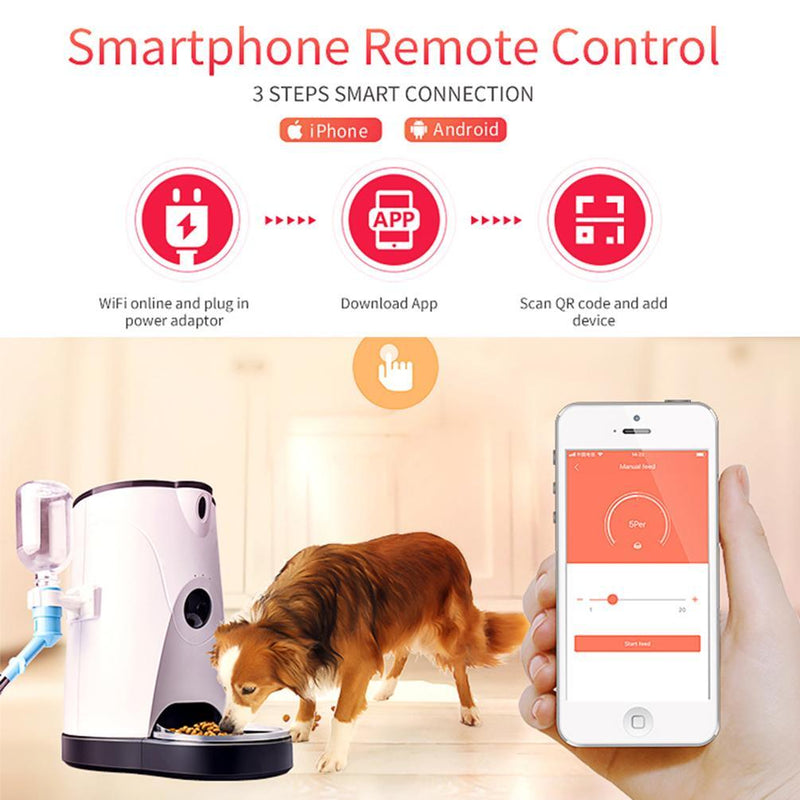 Smart Pet Comedouro Automatico Wifi Petacc