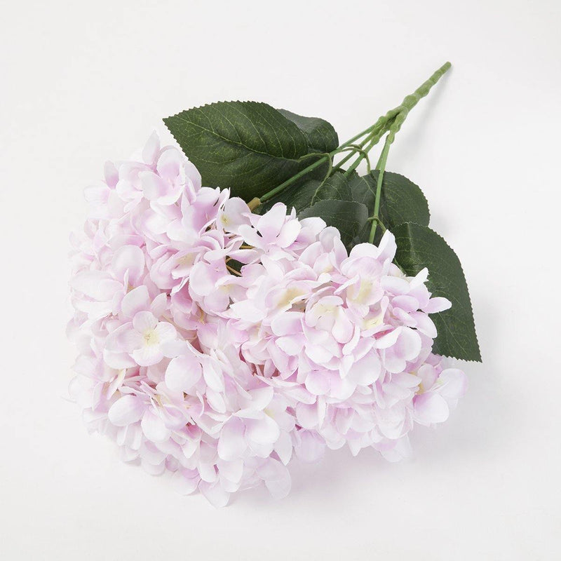 2 Peças de Bouquet de Seda de Hortênsia Artificial