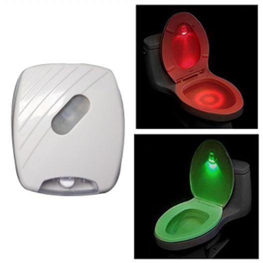 Luz LED com Sensor de Movimento para Banheiro - Coloque as luzes onde você mais precisa!