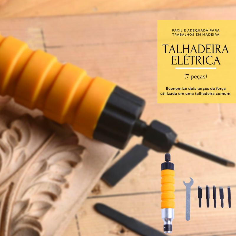 Carving Chisel - Kit Talhadeira Premium