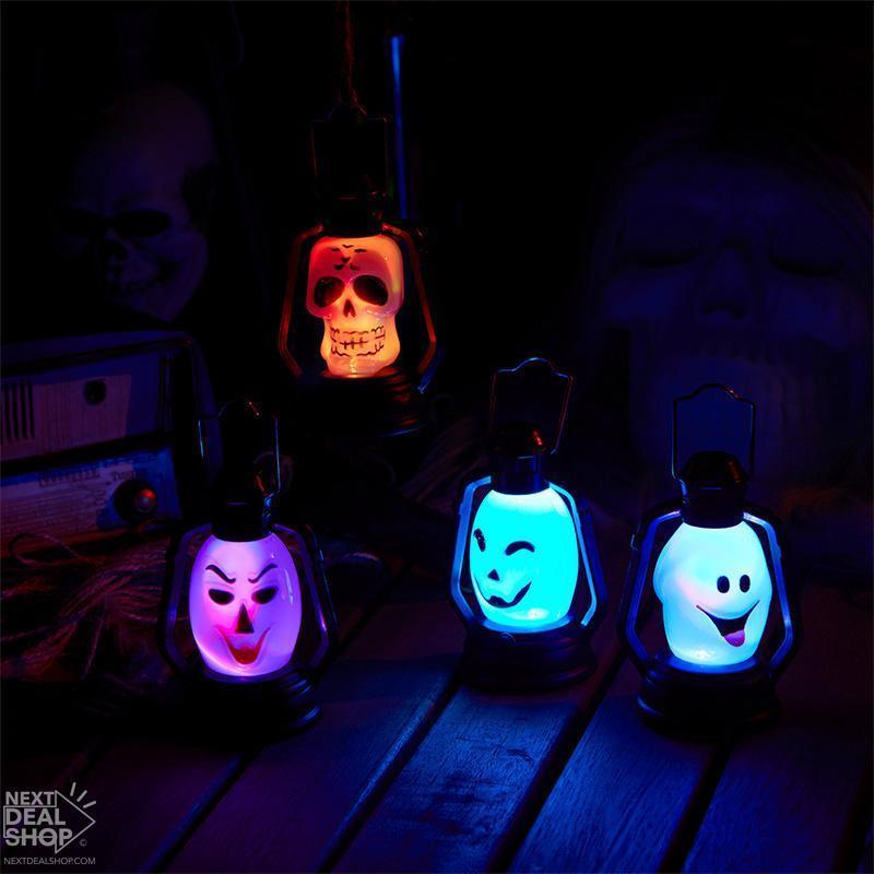 Lanterna LED Assombrada de Halloween