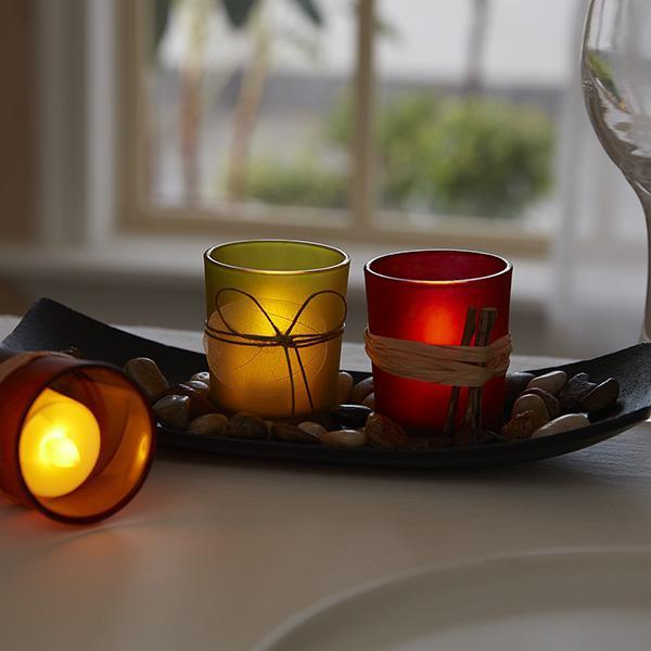 Conjunto de Velas Relaxantes LED