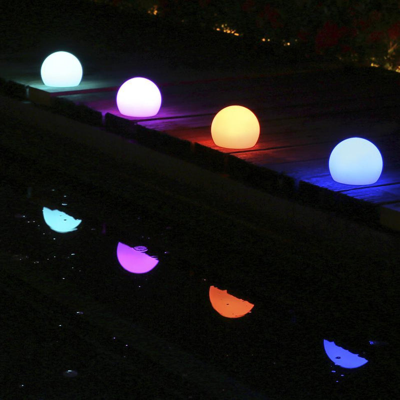 Esfera LED Colorida Impermeável