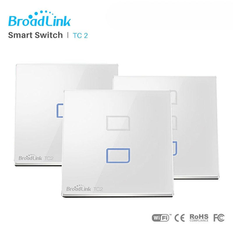 Smart Interruptores Wifi Touch Screen Broadlink - Quadrado