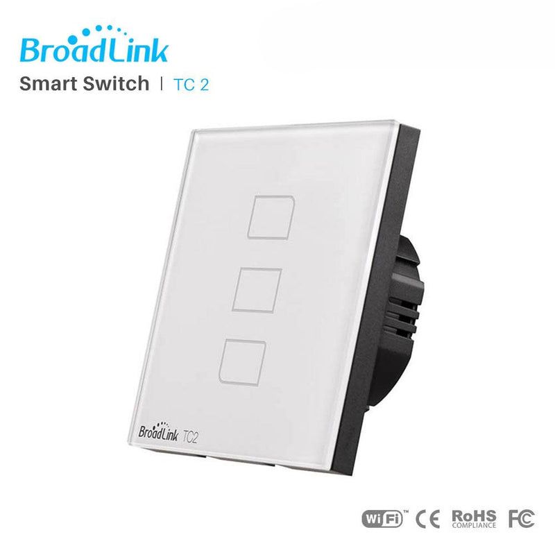 Smart Interruptores Wifi Touch Screen Broadlink - Quadrado