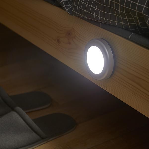 4 Peças de Luz Magnética de Armário com Sensor Esperto de LED