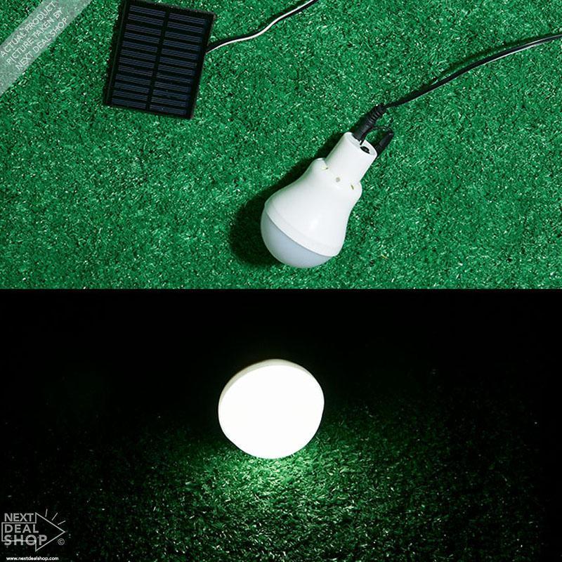 Lâmpada Solar de LED Portátil - Perfeita Para Acampar!